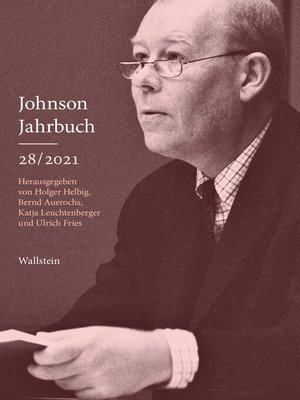 cover image of Johnson-Jahrbuch 28/2021